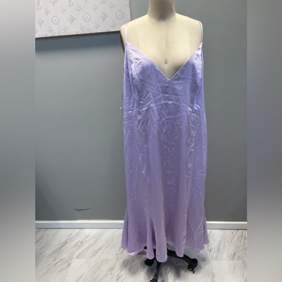 Fame and Partners Dress- lilac slip on dress - Picture 2 of 4